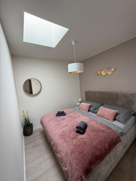 Apartmán 2 Apartmány U Kostela Uničov s vybavenou kuchyní a pohodlným posezením