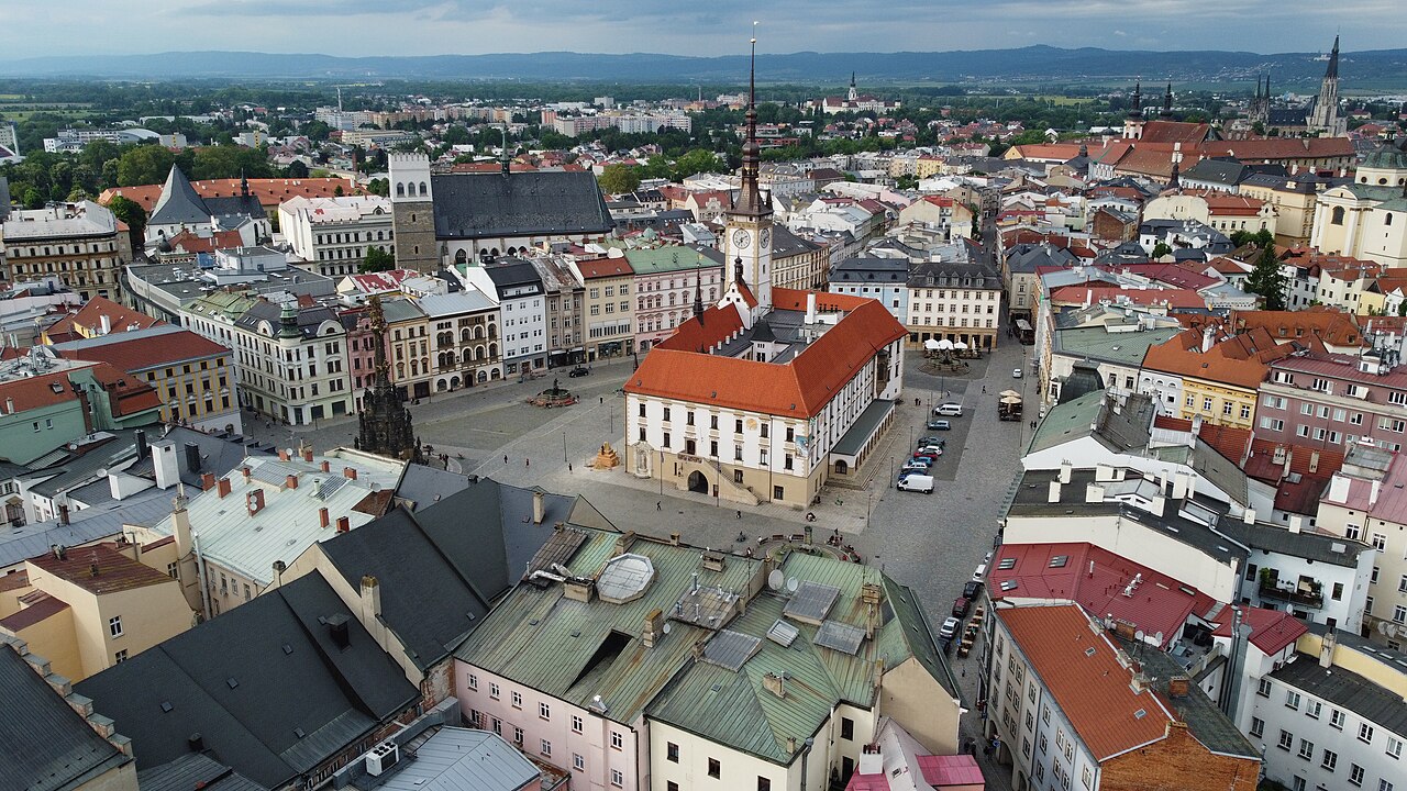 Historické centrum Olomouce a Horní náměstí